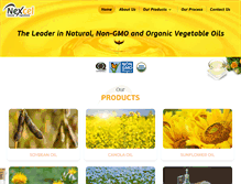 Tablet Screenshot of nexcelfoods.com